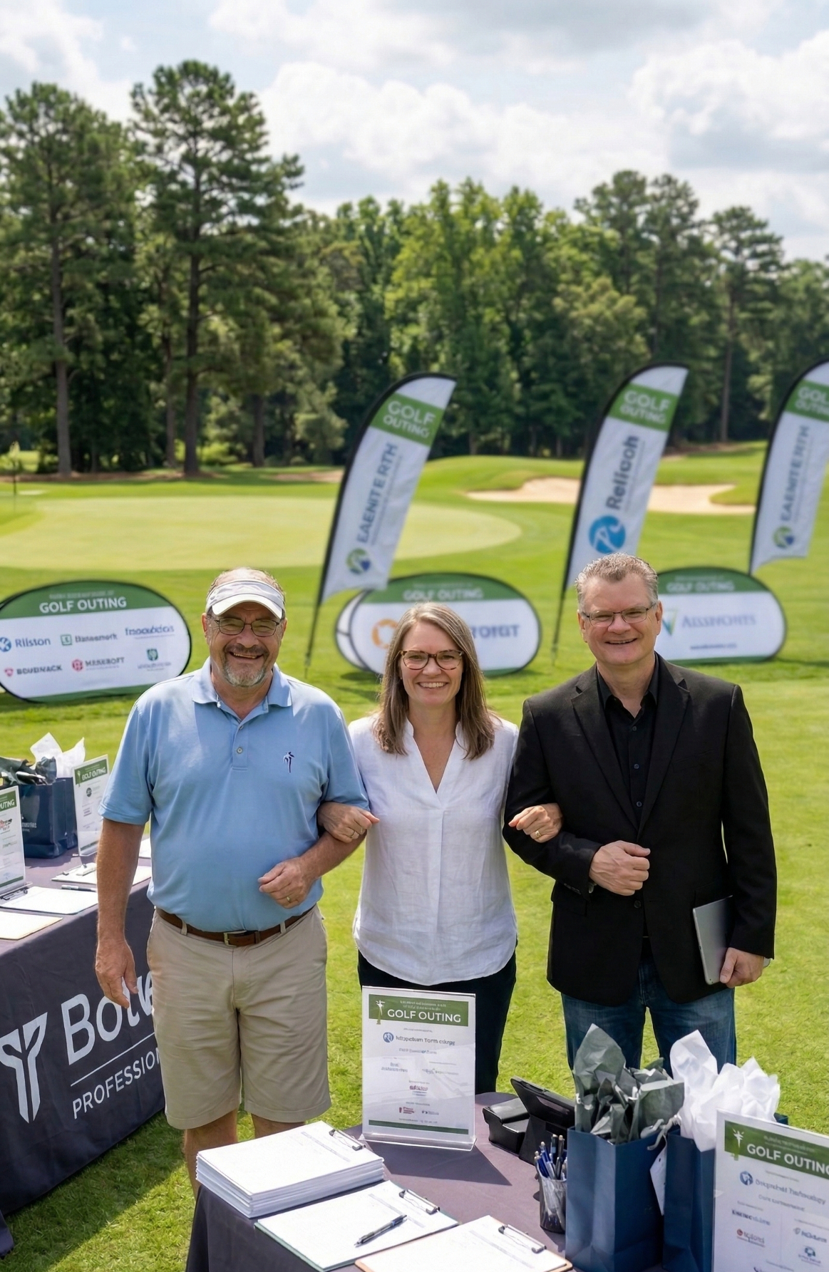 Matt LaClear team at an event